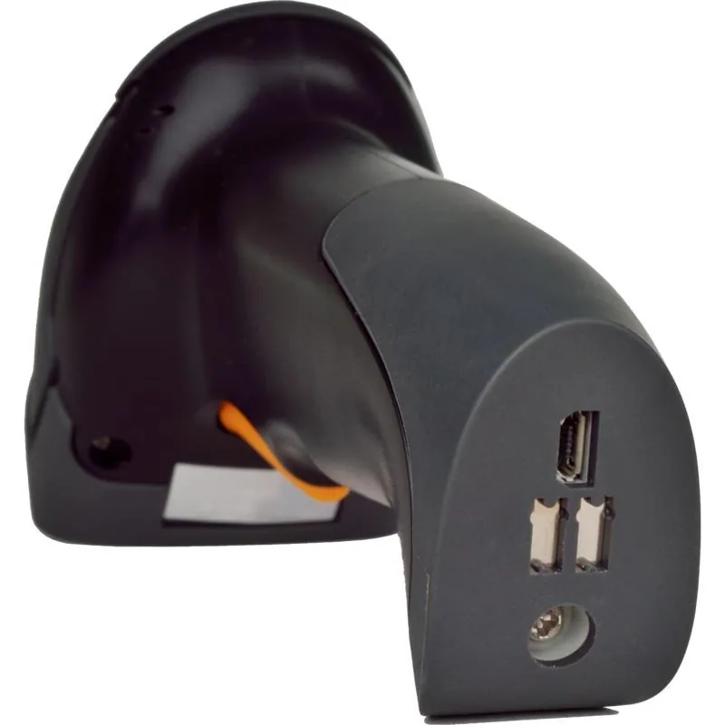 CCD čtečka Virtuos HW-311A, bezdrátová, základna, USB (klávesnice/RS-232 emulace), černá