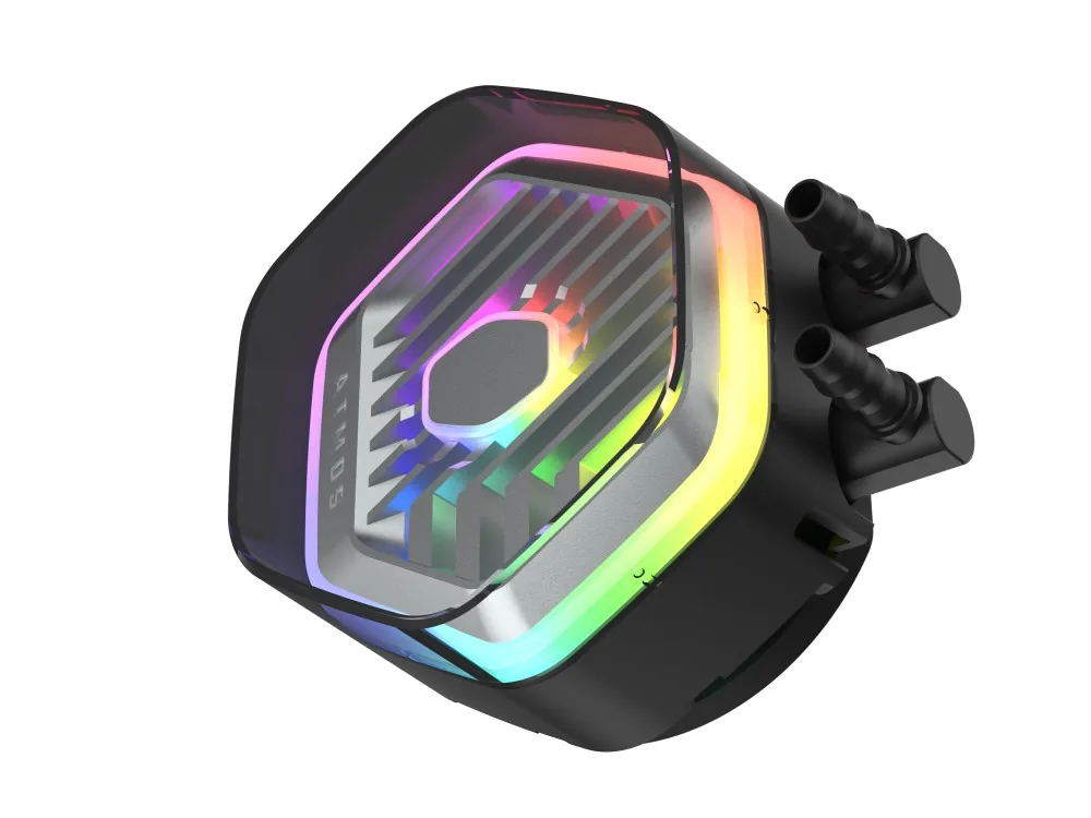 Cooler Master vodní chladič MasterLiquid 360 Atmos ARGB, 3x120mm, LGA1851, AM5, černá