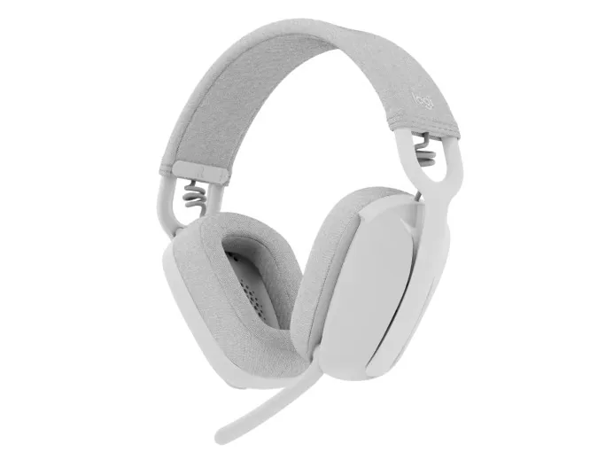 Logitech Zone Vibe 100 - Náhlavní souprava - plná velikost - Bluetooth - bezdrátový - bělavá