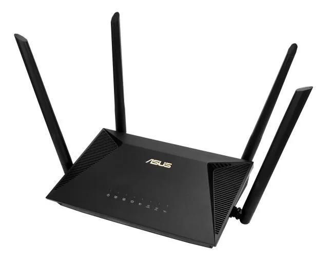 ASUS RT-AX52 (AX1800) Router, Dual Band WiFi 6, Extendable Router