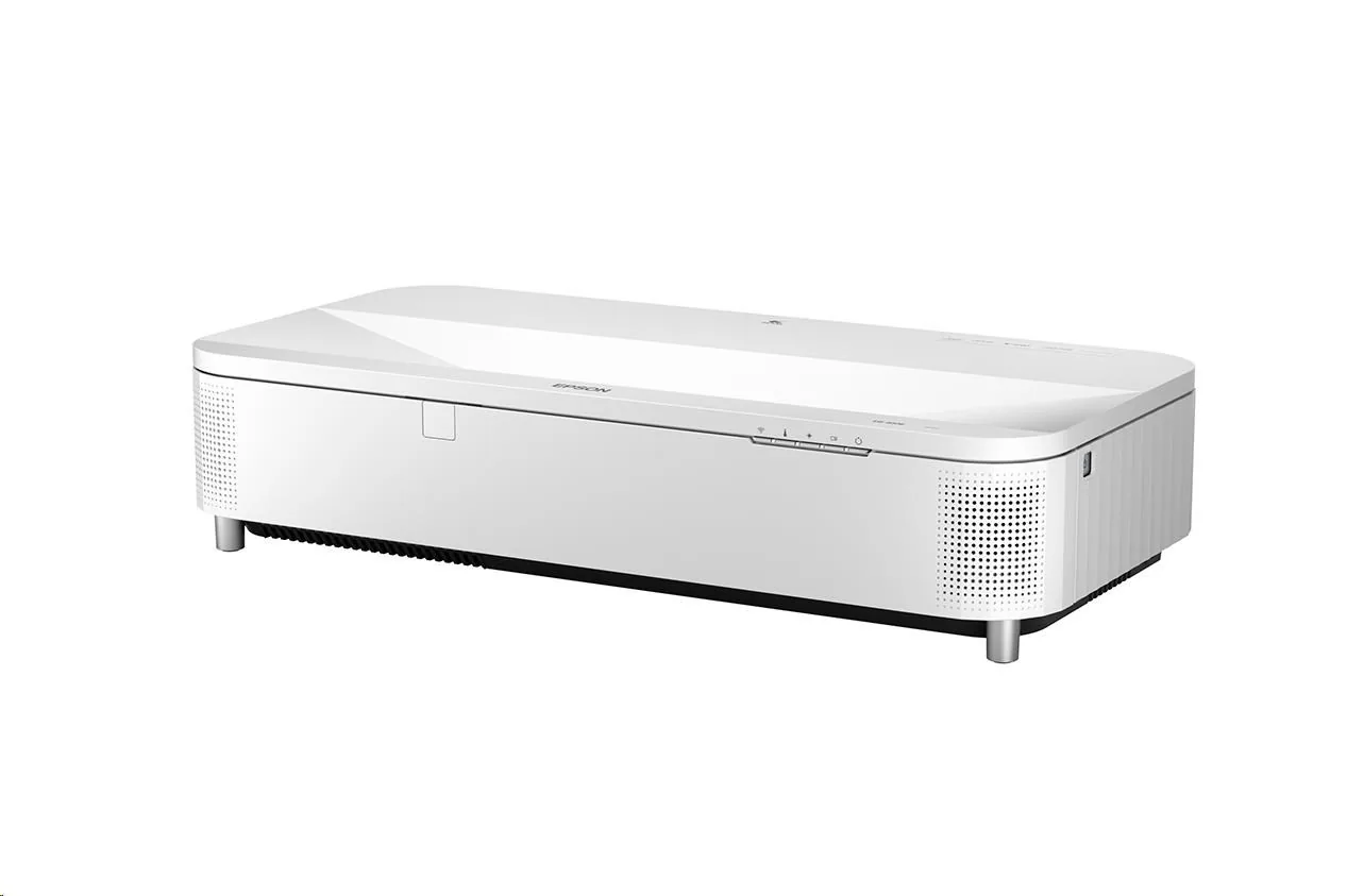Epson EB-810E - 3LCD projektor - 5000 lumeny (bílá) - 5000 lumeny (barevný) - 16:9 - 4K - cocka s technologií super-ultra-short throw pro velmi krátkou projekcní vzdálenost - 802.11a/b/g/n/ac bezdrátový / LAN/ Miracast - bílá
