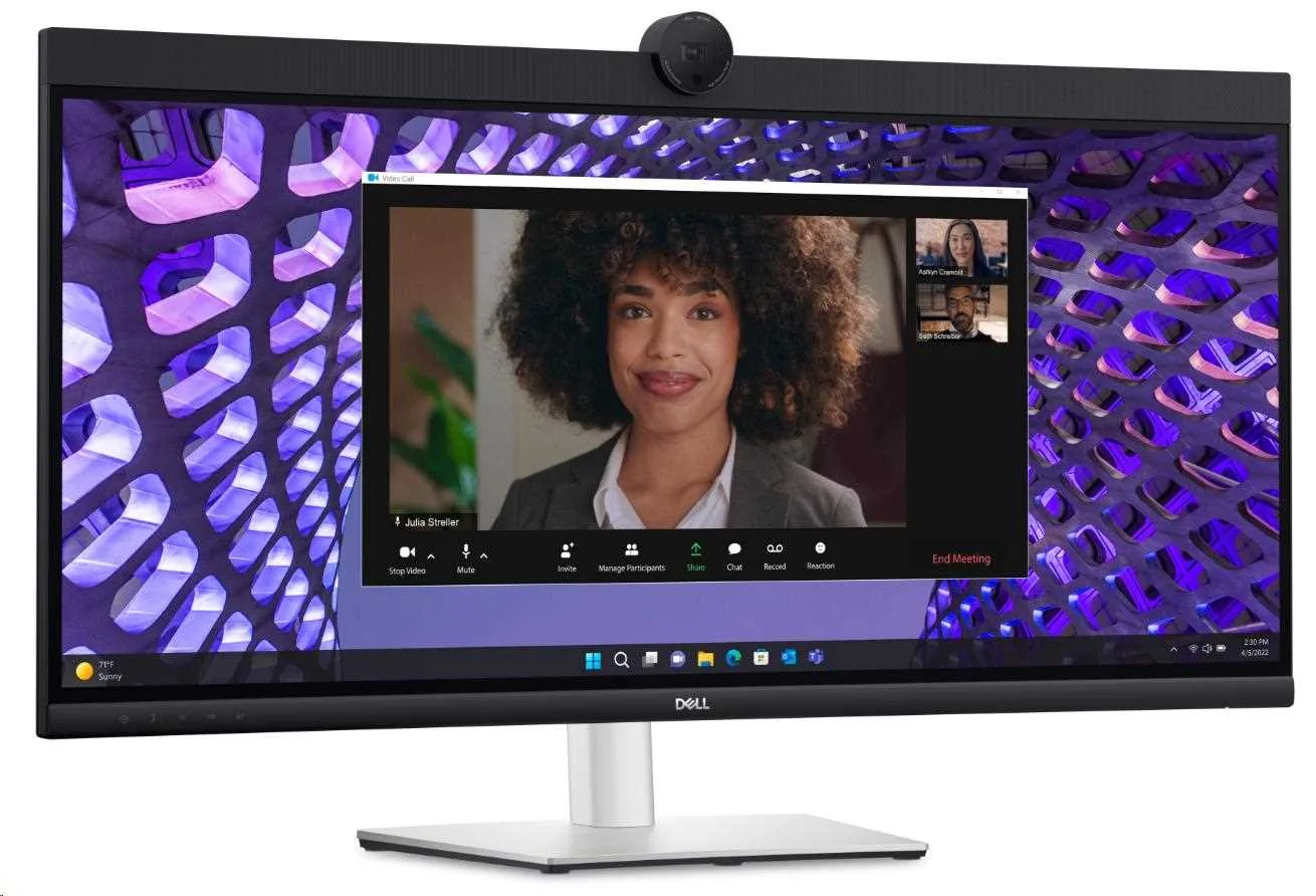 Dell P3424WEB - LED monitor - zakřivená - 34" (34.14" zobrazitelný) - 3440 x 1440 WQHD @ 60 Hz - IPS - 300 cd/m? - 1000:1 - 5 ms - HDMI, DisplayPort - s 3 roky Limited Hardware Warranty with Advanced Exchange Service and Premium Panel Exchange