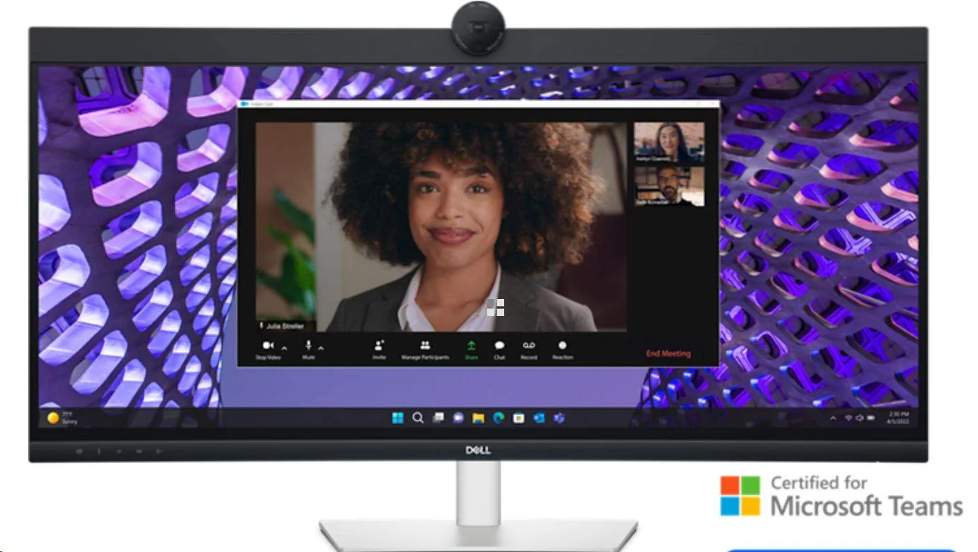 Dell P3424WEB - LED monitor - zakřivená - 34" (34.14" zobrazitelný) - 3440 x 1440 WQHD @ 60 Hz - IPS - 300 cd/m? - 1000:1 - 5 ms - HDMI, DisplayPort - s 3 roky Limited Hardware Warranty with Advanced Exchange Service and Premium Panel Exchange