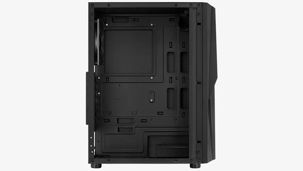 AEROCOOL skříň Mecha, Mid tower, 2x USB 3.0, 2x audio, bez zdroje