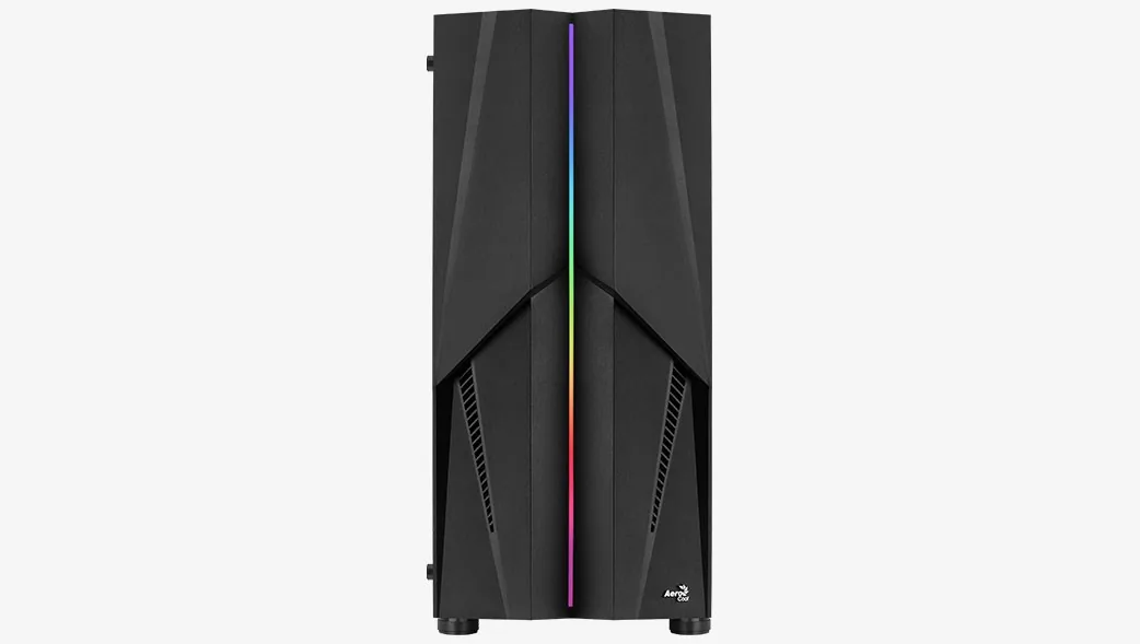 AEROCOOL skříň Mecha, Mid tower, 2x USB 3.0, 2x audio, bez zdroje