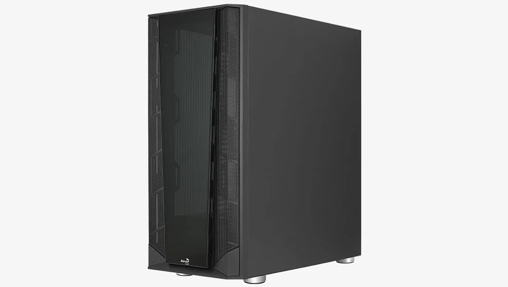 AEROCOOL skříň Prism, Mid tower, 2x USB 3.0, 1x USB 2.0, 2x audio, bez zdroje