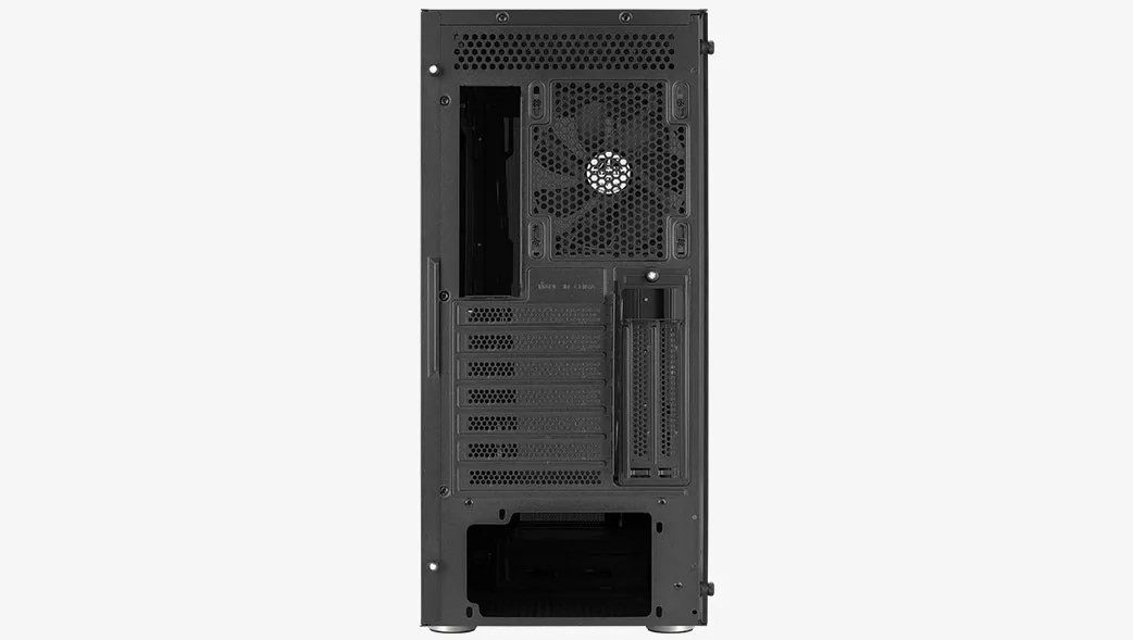 AEROCOOL skříň Prism, Mid tower, 2x USB 3.0, 1x USB 2.0, 2x audio, bez zdroje