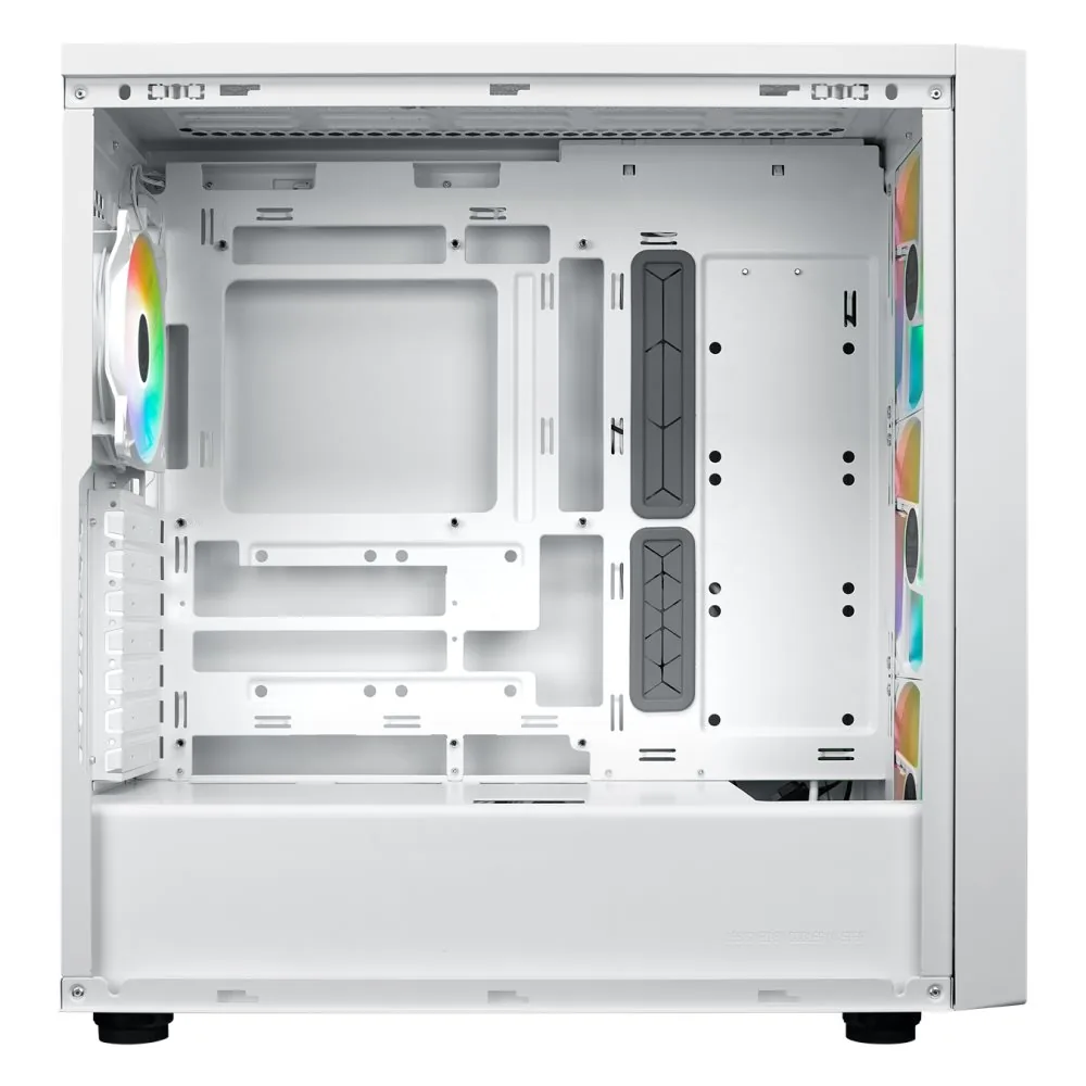 Cooler Master case MasterBox 600, ATX, Průhledná bočnice, 3x 140mm ARGB Fan, 1x 120mm ARGB Fan, ARGB Hub, Bílá
