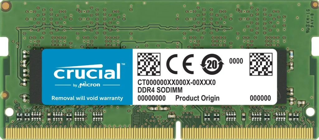 Crucial - DDR4 - modul - 32 GB - SO-DIMM 260-pin - 3200 MT/s / PC4-25600 - CL22 - 1.2 V - bez vyrovnávací paměti - bez ECC