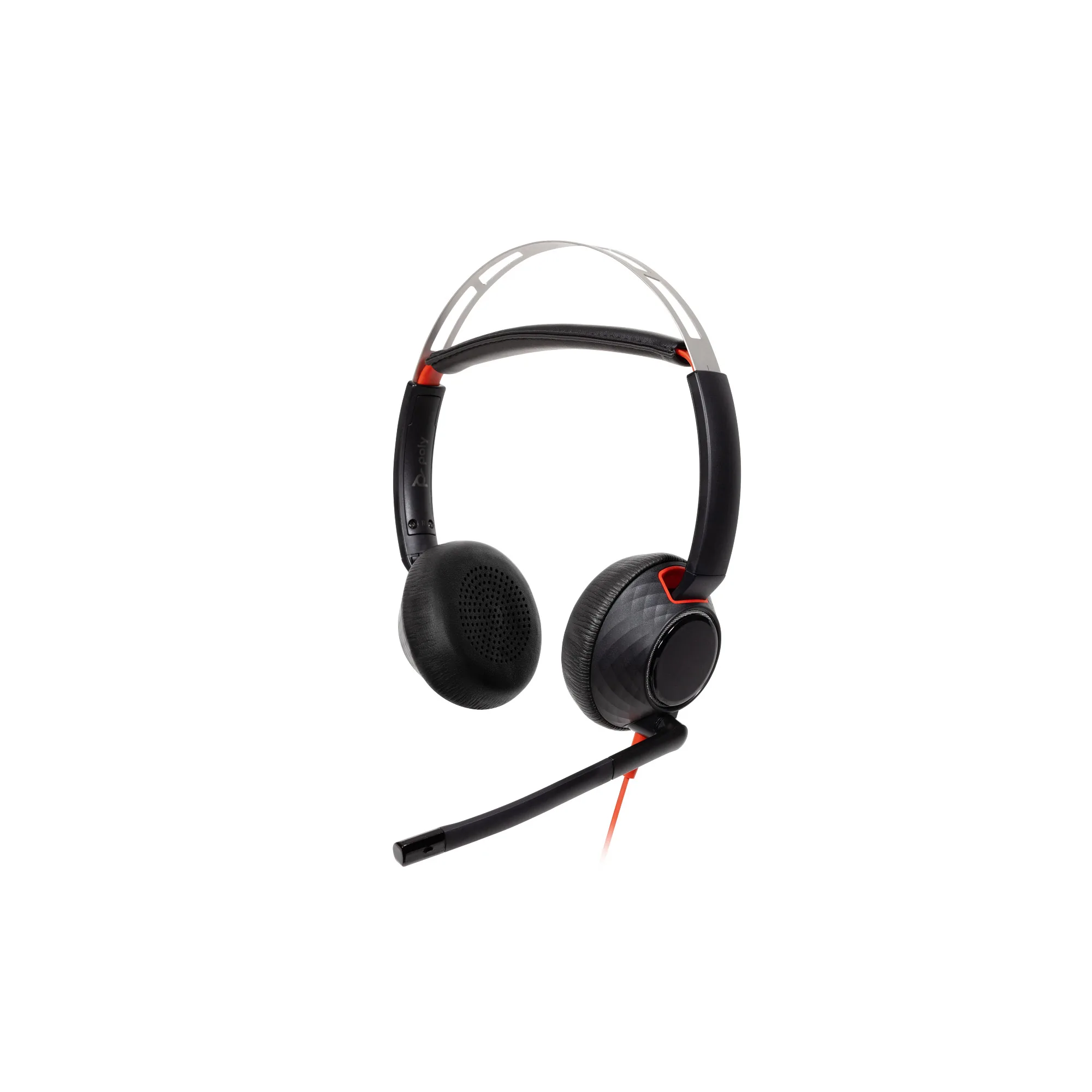 Poly Blackwire 5220 náhlavní souprava, 3.5 mm jack + USB-C A adaptér, stereo