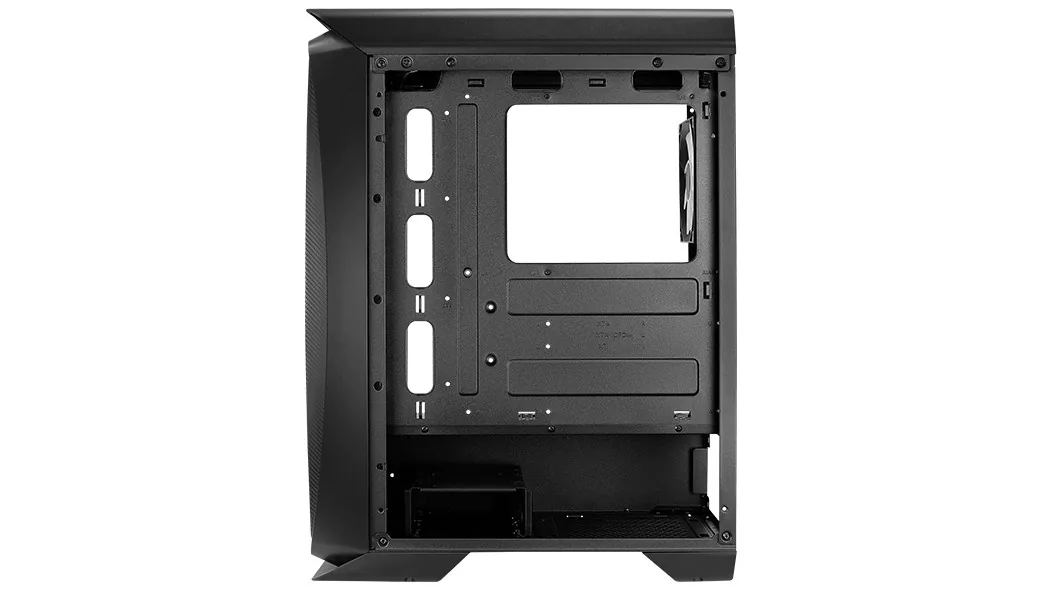 AEROCOOL skříň Aero One Frost ML G, Mid tower, 2x USB 3.0, 2x audio, 4x 120mm RGB Fan, bez zdroje