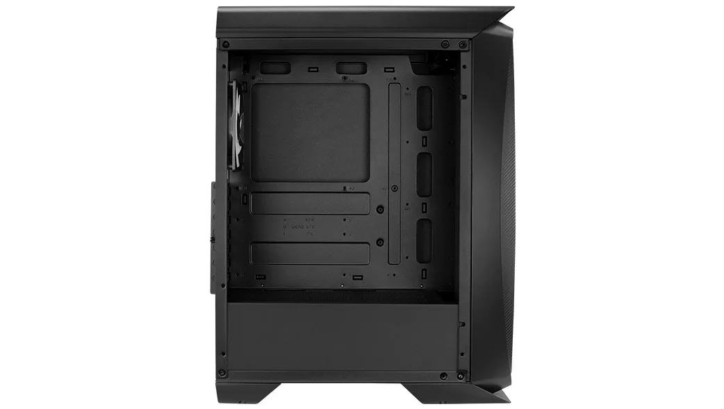 AEROCOOL skříň Aero One Frost ML G, Mid tower, 2x USB 3.0, 2x audio, 4x 120mm RGB Fan, bez zdroje