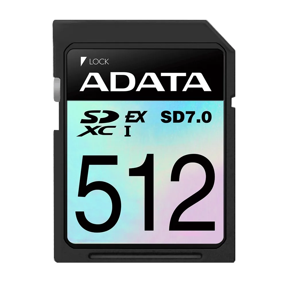 ADATA SDXC karta 512GB Extreme, PCIe Gen3, UHS-I, C10, V30, (R:800 W:700 MB s)