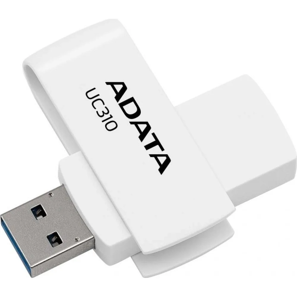 ADATA UC310/64GB/USB 3.2/USB-A/Bílá