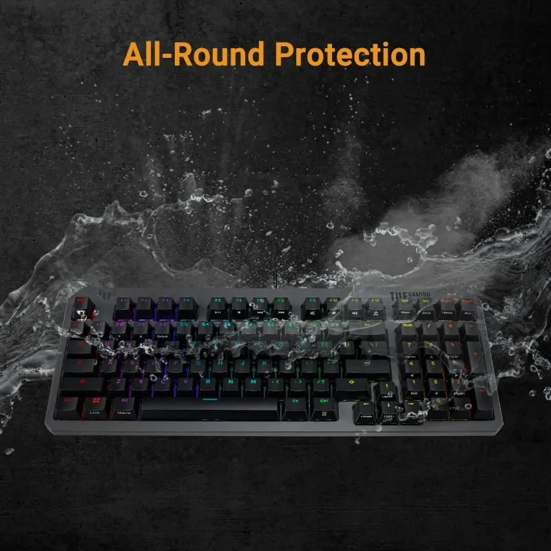 ASUS KB TUF Gaming K3 GEN II - CZ SK, hybrdiní mechanická, drátová, CZ SK
