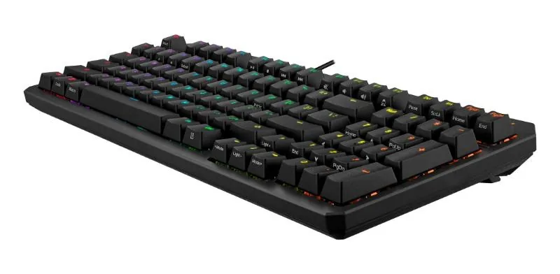 ASUS KB TUF Gaming K3 GEN II - CZ SK, hybrdiní mechanická, drátová, CZ SK