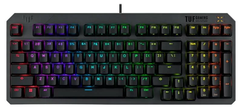 ASUS KB TUF Gaming K3 GEN II - CZ SK, hybrdiní mechanická, drátová, CZ SK