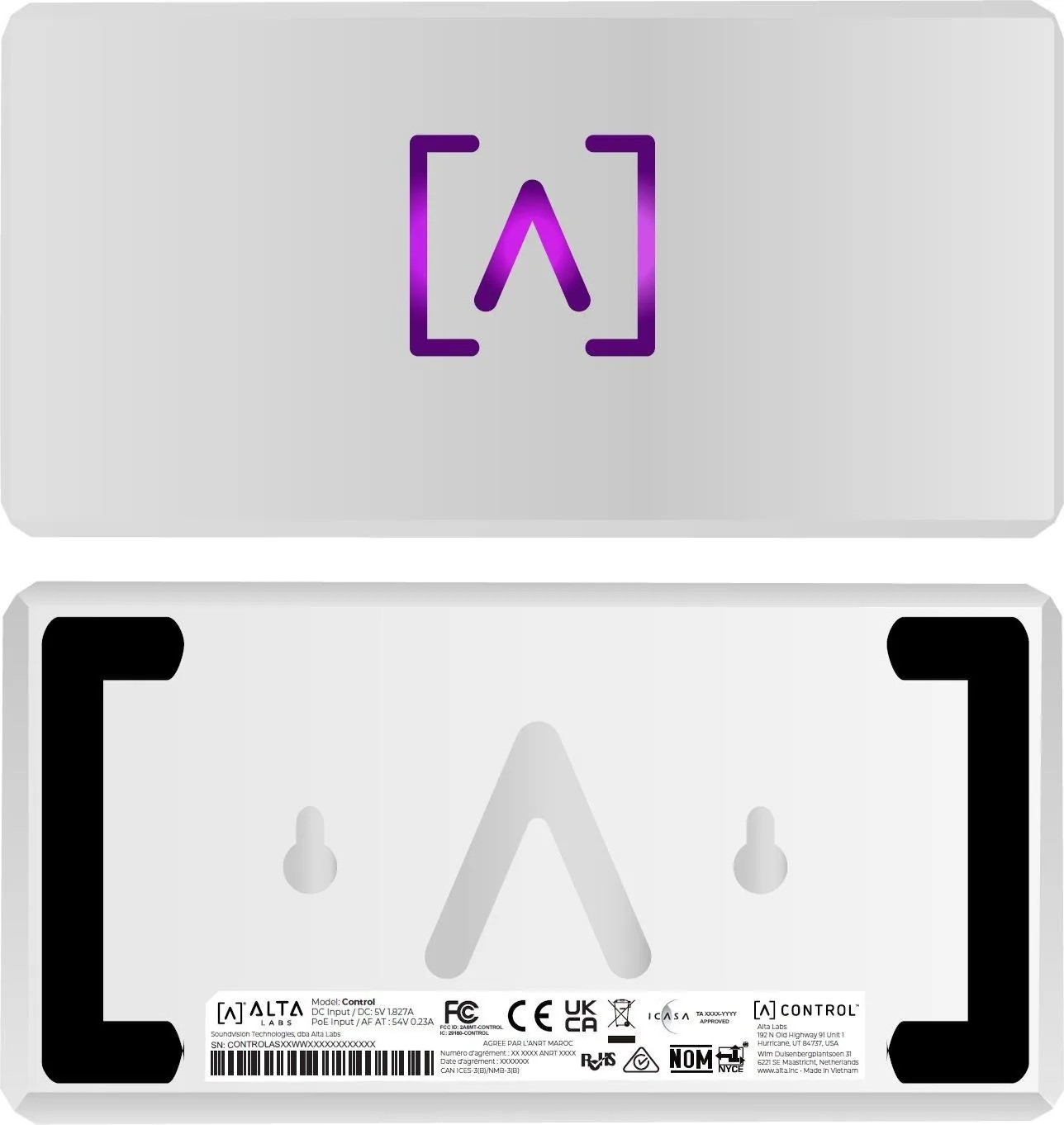 Alta Labs CONTROL, Lokální network controller