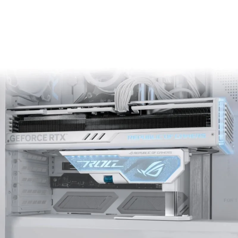 Držák grafiky ASUS XH01 ROG Herculx White