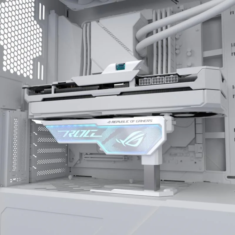 Držák grafiky ASUS XH01 ROG Herculx White
