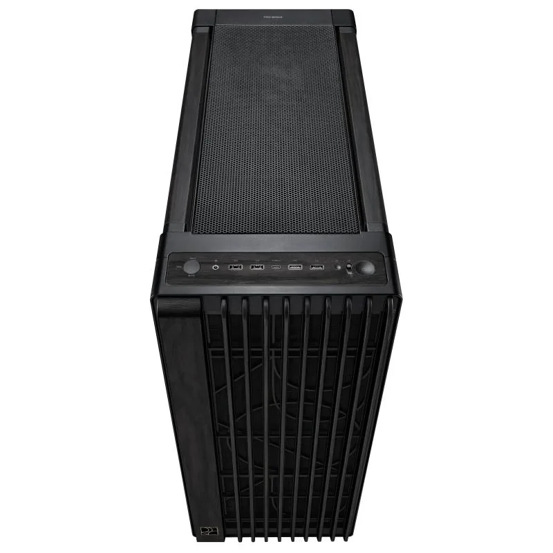 Skříň ASUS ProArt PA602 Wood TG PWM Black