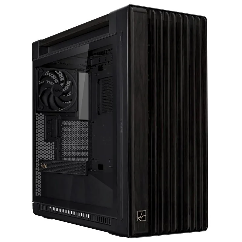 Skříň ASUS ProArt PA602 Wood TG PWM Black