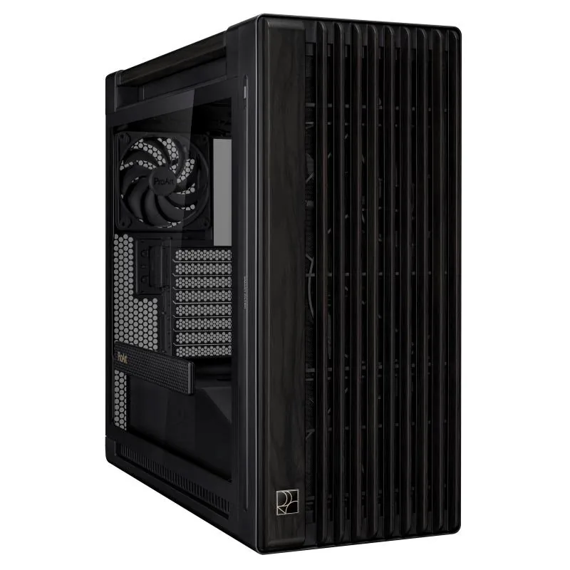 Skříň ASUS ProArt PA602 Wood TG PWM Black