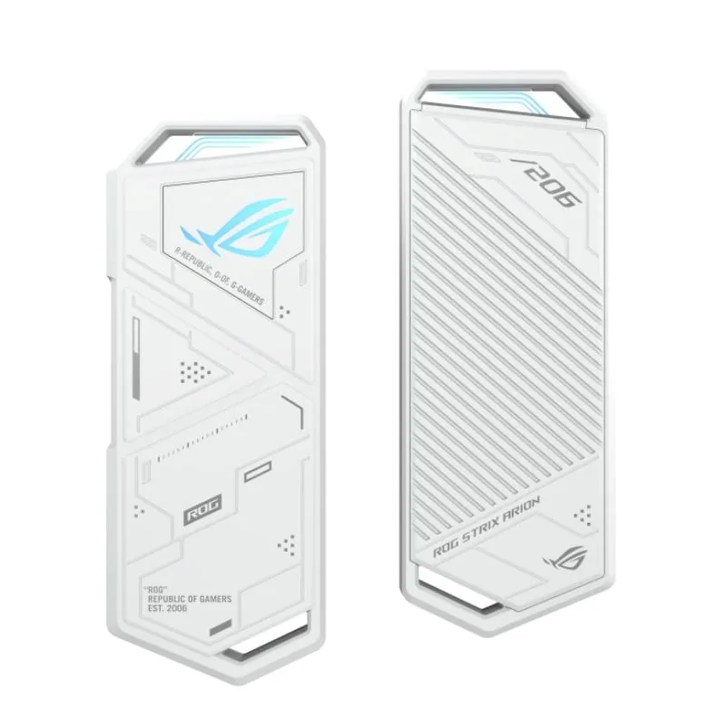 ACC ASUS ROG Strix Arion, M.2 SSD, USB-C, box, bílá