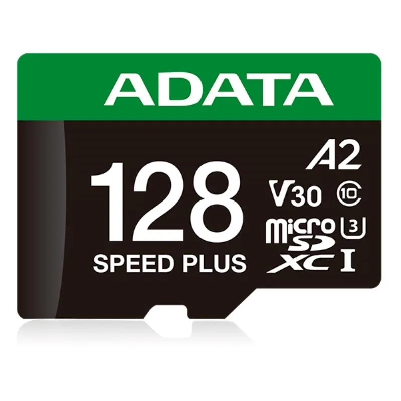 Adata Speed Plus/Micro SD/128GB/UHS-I U3 / Class 10/+ Adaptér
