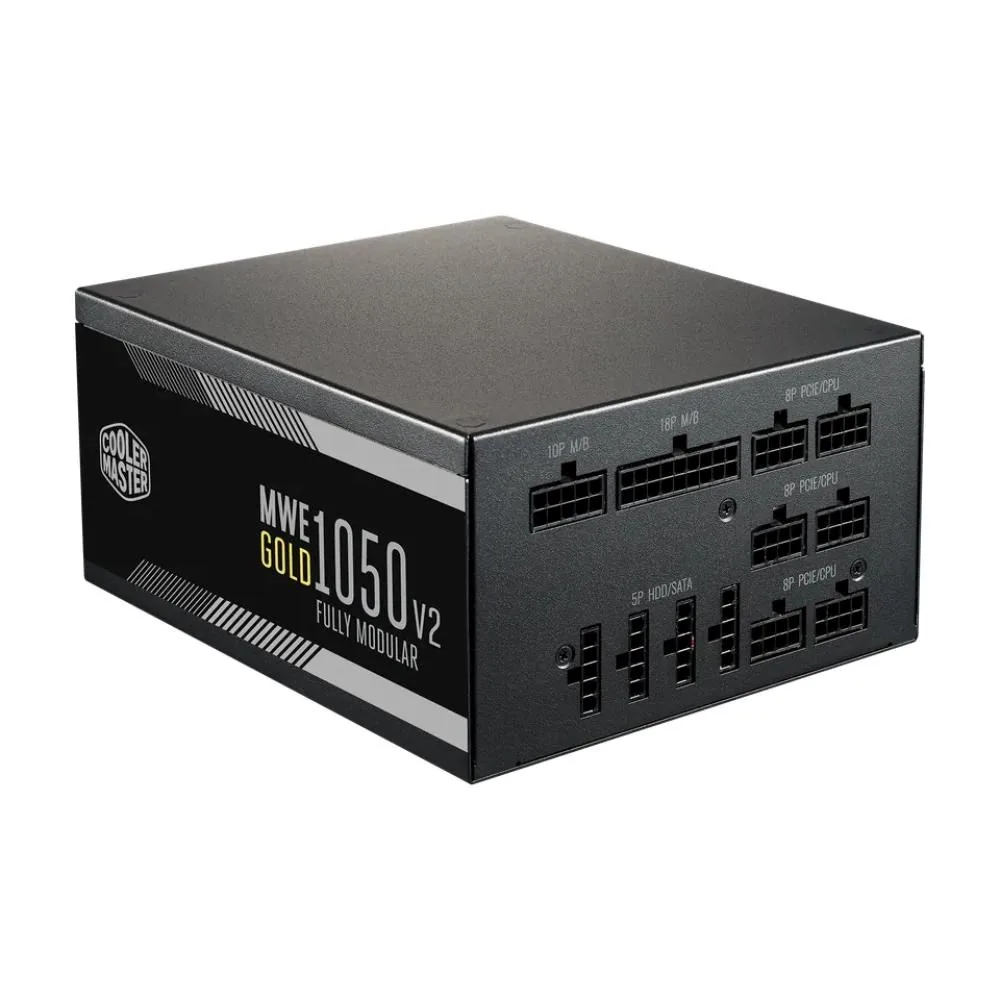 Cooler Master zdroj 1050W MWE Gold, 140mm, 80+ Gold, Plně modulární, ATX 3.1