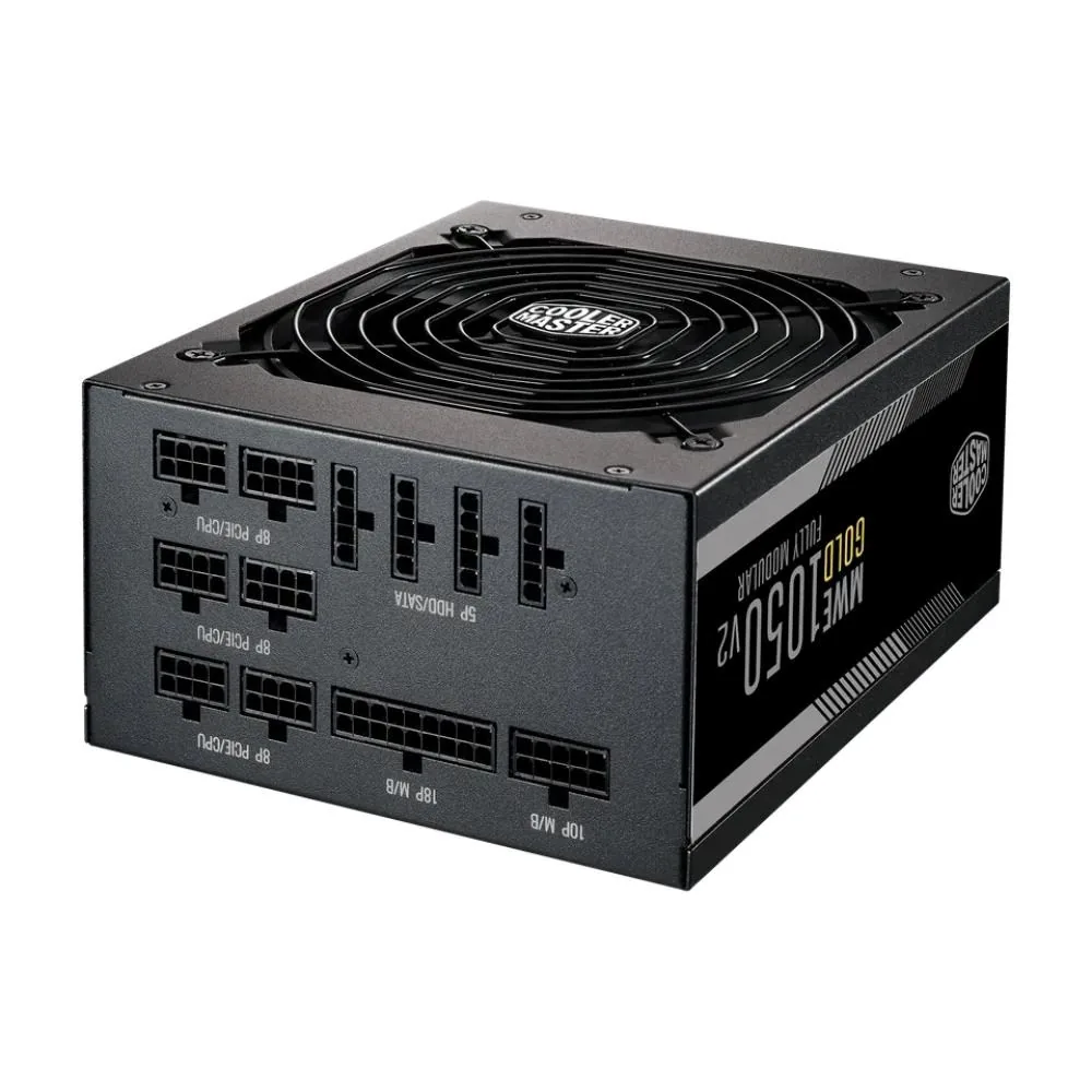Cooler Master zdroj 1050W MWE Gold, 140mm, 80+ Gold, Plně modulární, ATX 3.1