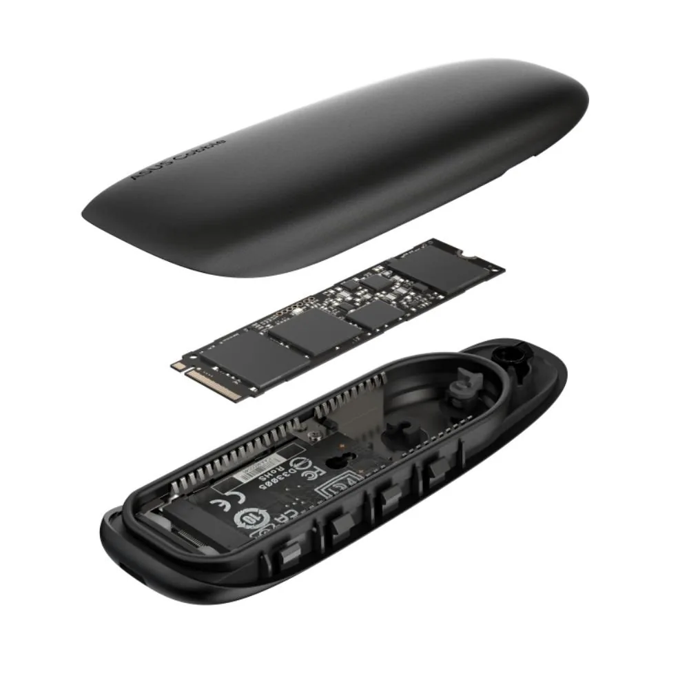 ACC ASUS Cobble SSD, USB-C, box, černá