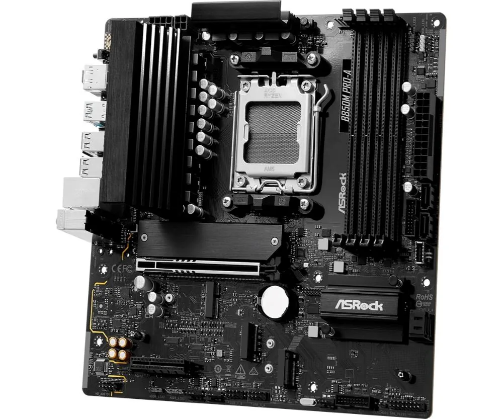 MB Asrock B850M PRO-A AM5 4xDDR5 M.2 HDMI DP mATX