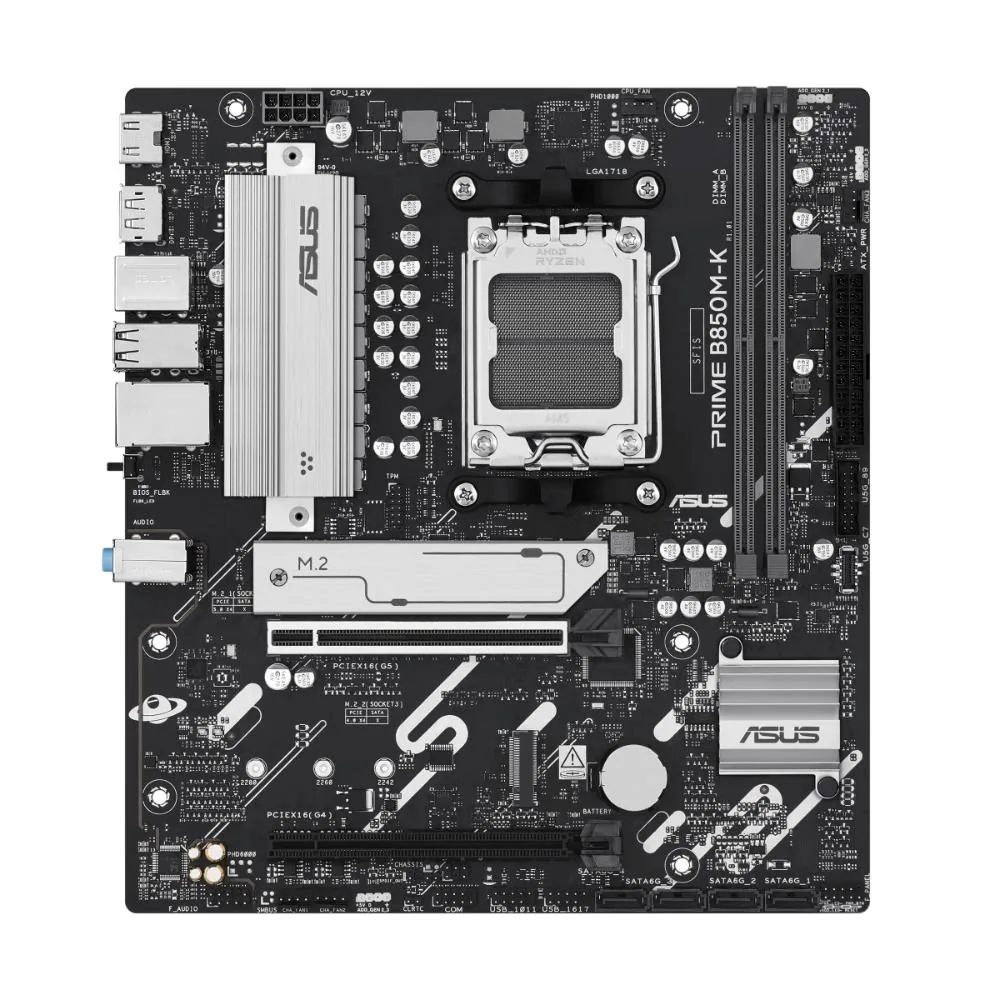 MB ASUS Prime B850M-K AM5 2xDDR5 M.2 HDMI DP mATX