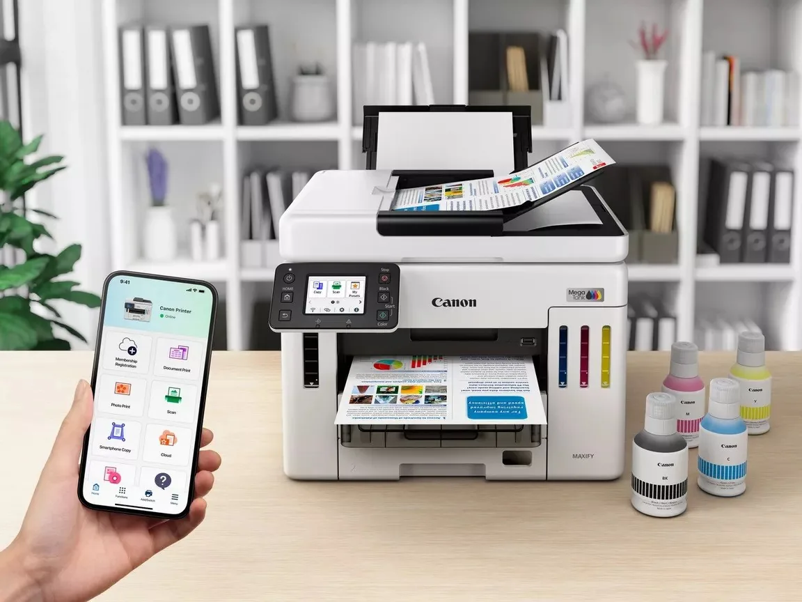 Canon MAXIFY/GX7140/MF/Ink/A4/LAN/WiFi/USB