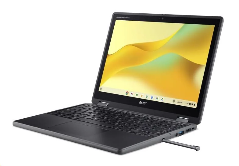 Acer Chromebook Spin 512/R857TN-TCO-C4LZ/N150/12,2"/WUXGA/T/8GB/128GB eMMC/UHD/Chrome EDU/Black/2R