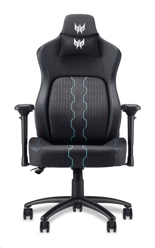 ACER herní křeslo židle Predator Rift Pro,4D područky,zádová opěrka,otočná konstrukce,Black