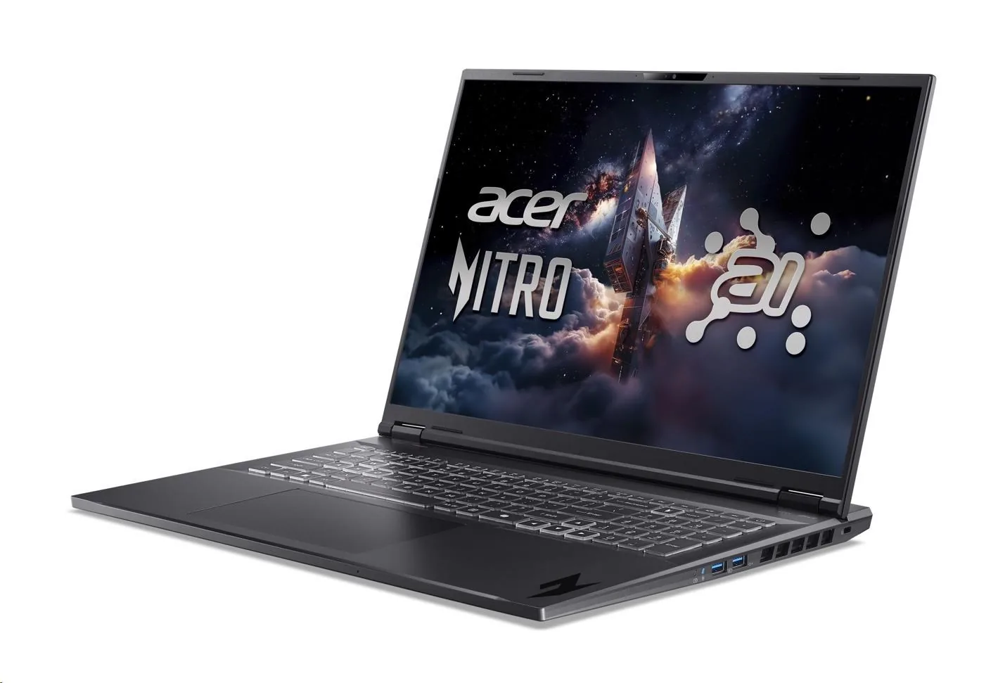 ACER NTB Nitro 18 AI (AN18-61-R3KG),AI 9 365,18" 2560x1600,32GB,1TB SSD,RTX 5060,W11 Home,Obsidian Black