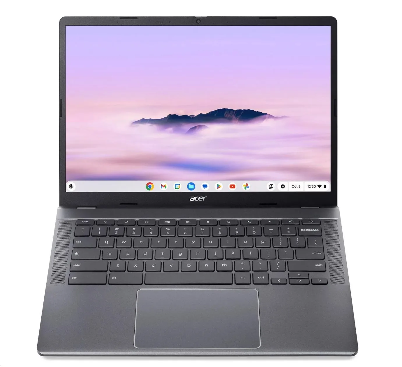 Acer Chromebook Plus 514/CB514-5HT-34JB/3-100U/14"/WUXGA/T/16GB/256GB SSD/UHD/Chrome/Gray/2R