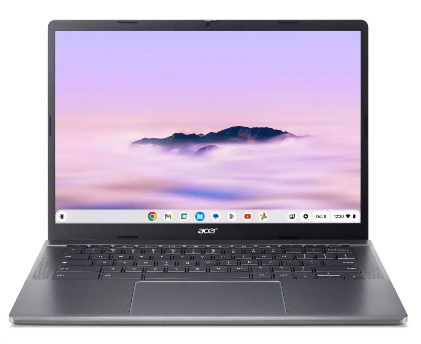 Acer Chromebook Plus 514/CB514-5HT-34JB/3-100U/14"/WUXGA/T/16GB/256GB SSD/UHD/Chrome/Gray/2R