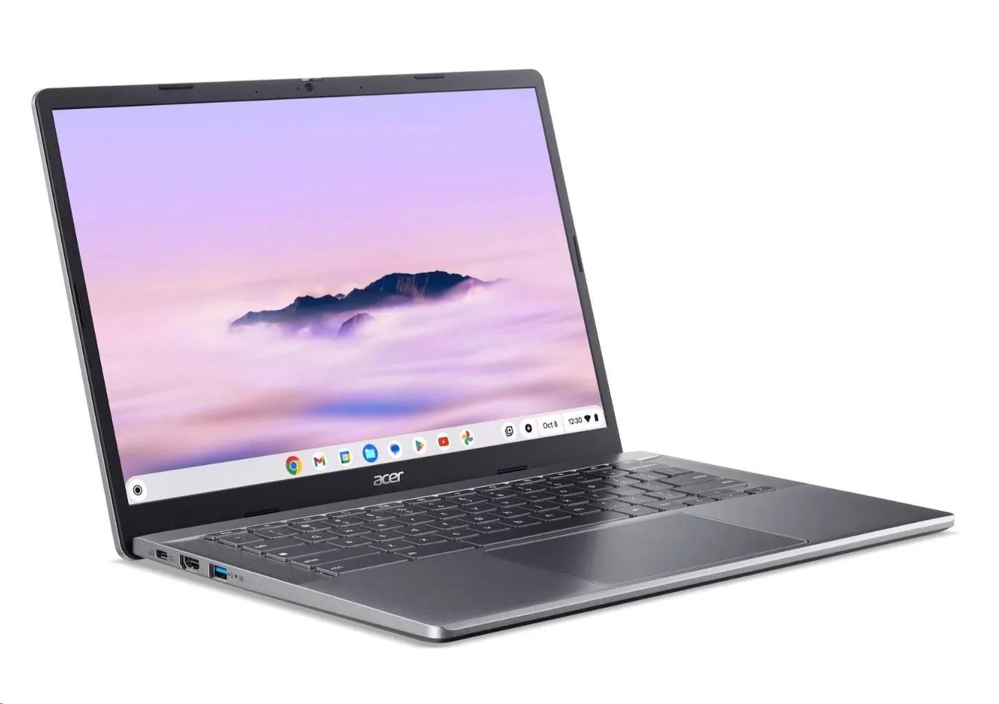ACER NTB Chromebook Plus 514 (CB514-5HT-503H),iCore 5 120U,14" 1920x1200,16GB,256GB SSD,Intel,Chrome OS,Steel Gray