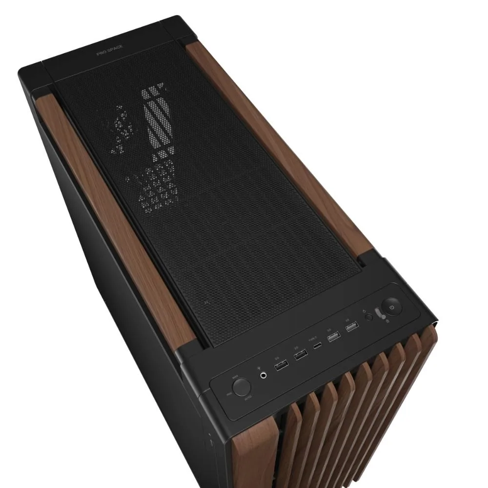 Skříň ASUS ProArt PA602 Walnut Wood Metal PWM Modern Black