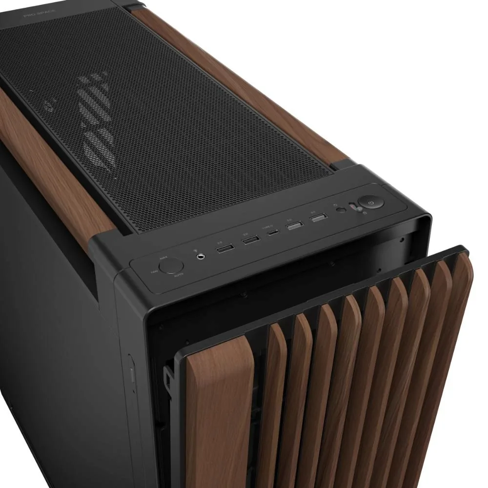 Skříň ASUS ProArt PA602 Walnut Wood Metal PWM Modern Black