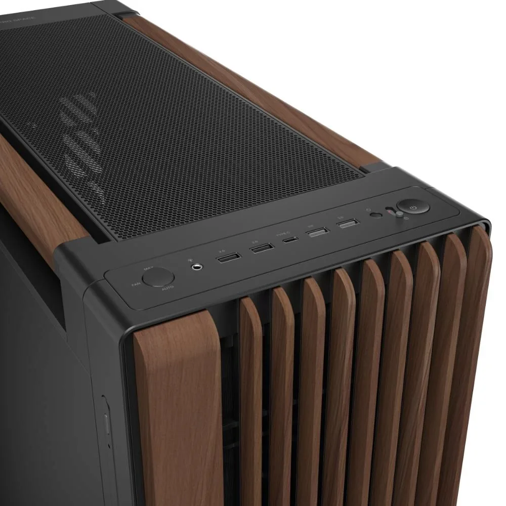 Skříň ASUS ProArt PA602 Walnut Wood Metal PWM Modern Black