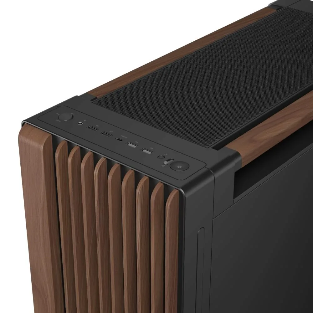 Skříň ASUS ProArt PA602 Walnut Wood Metal PWM Modern Black