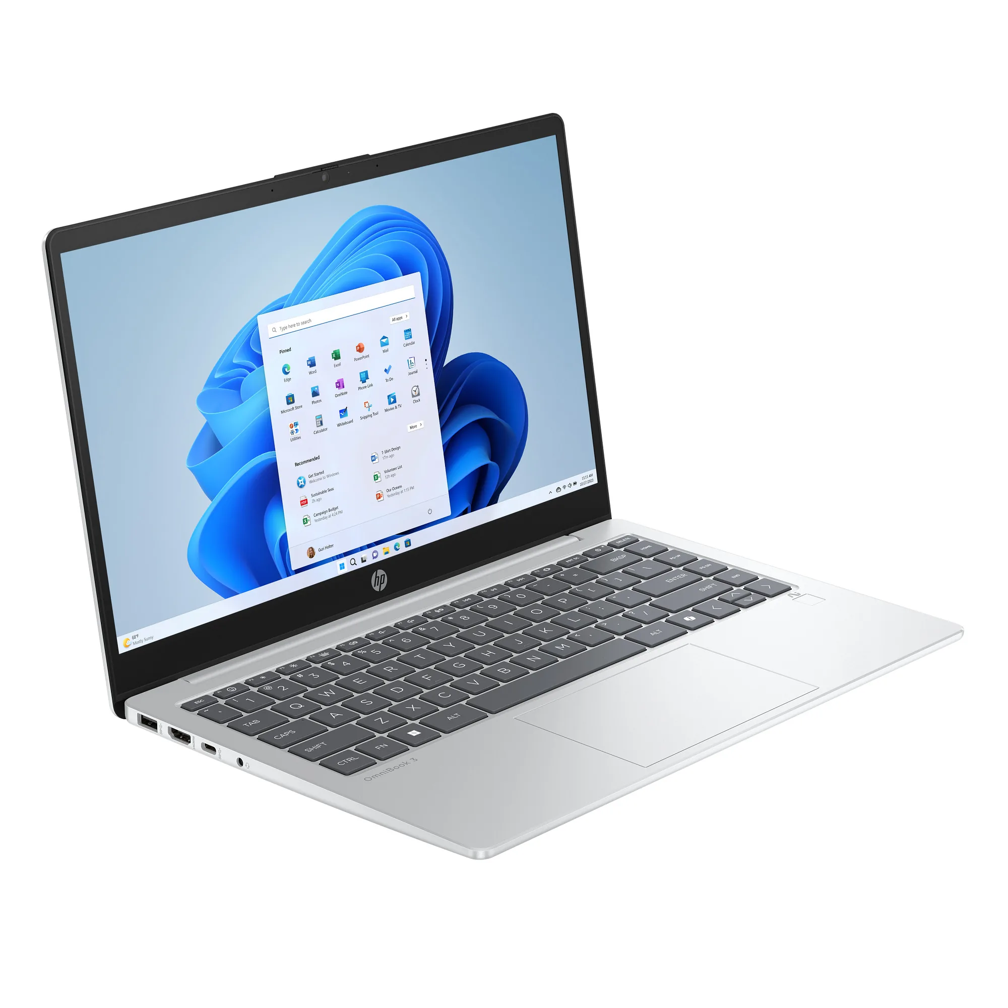 NTB HP OmniBook 3 NG AI PC 14-ha0433nc, Ryzen AI 7 350 (8C) 50 NPU TOPs, 14"FHD, 24GB DDR5, SSD 512GB, Win 11