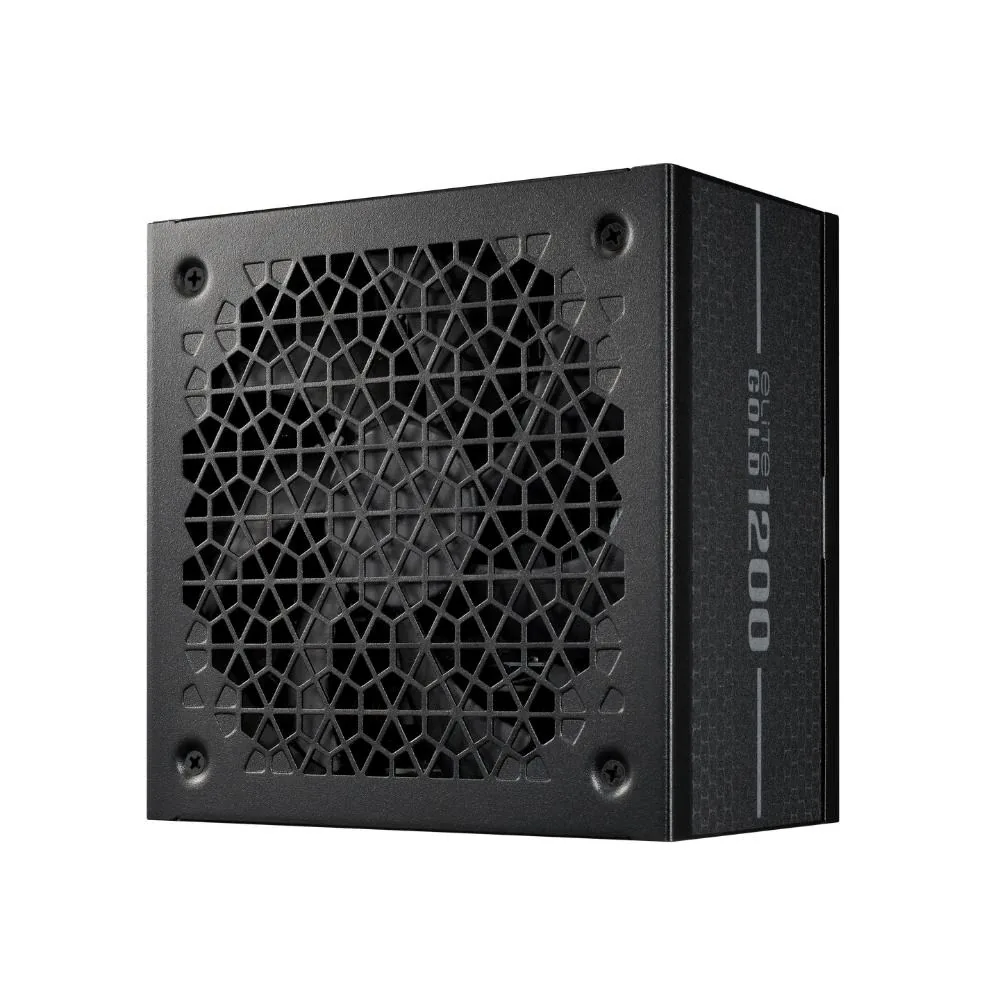Cooler Master zdroj ELITE Gold 1200W FM, 135mm, Plně modulární, 80 Plus Gold, ATX 3.1