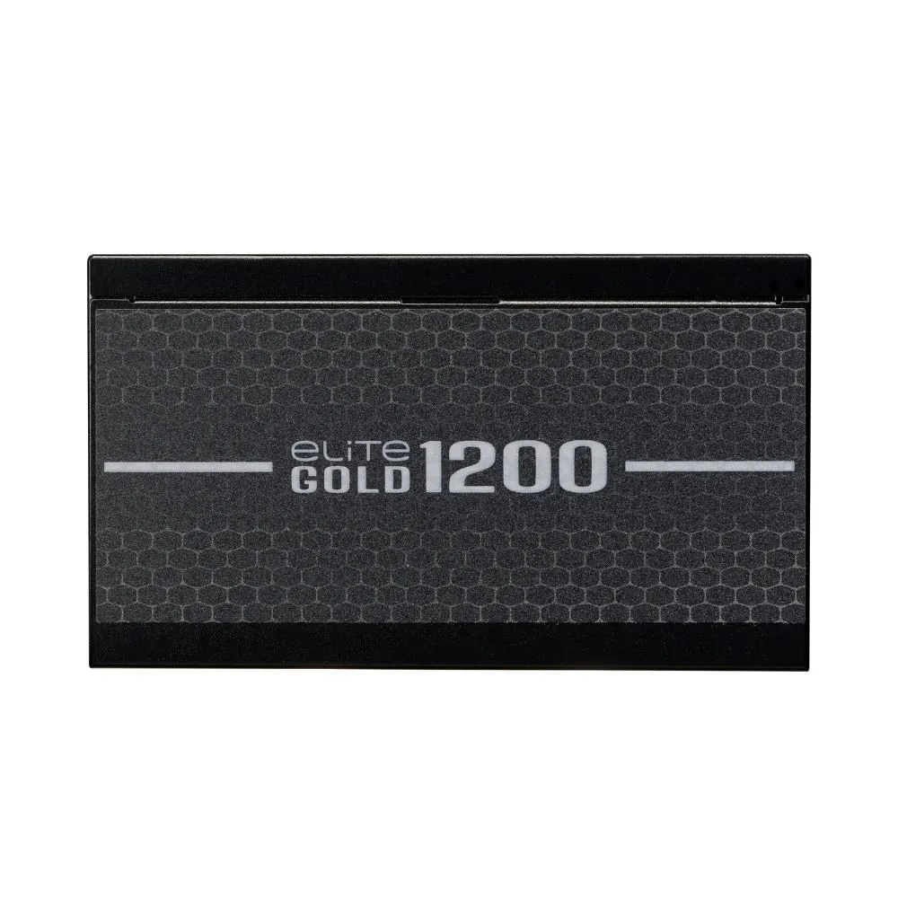 Cooler Master zdroj ELITE Gold 1200W FM, 135mm, Plně modulární, 80 Plus Gold, ATX 3.1