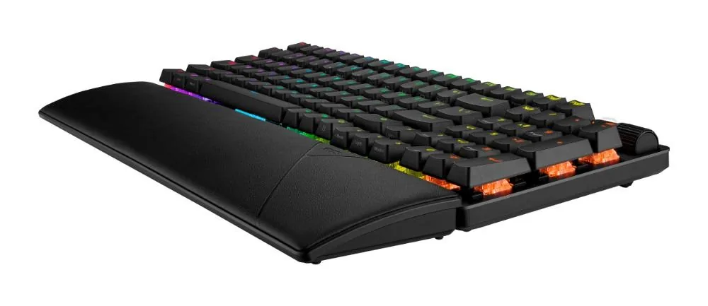 ASUS KB ROG Strix Scope II X (ROG NX Snow V2 PBT), mechanická, drátová, USB-A, USB-C, US