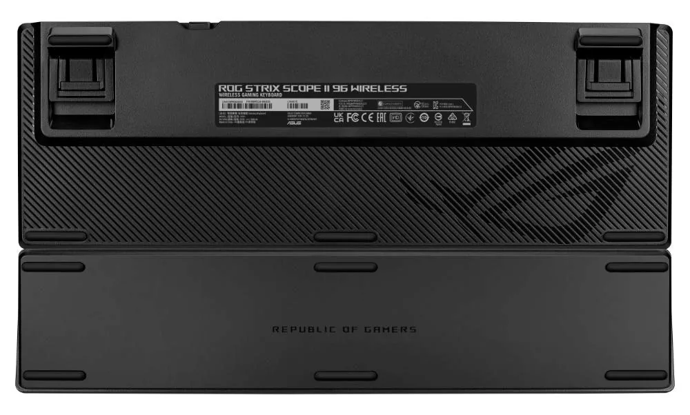 ASUS KB ROG Strix Scope II X (ROG NX Snow V2 PBT), mechanická, drátová, USB-A, USB-C, US